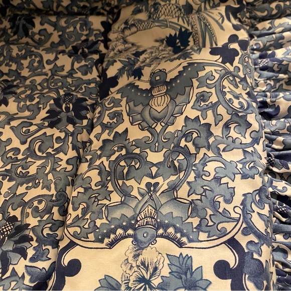 Ralph Lauren Bedding Ralph Lauren Rare Porcelain Blue Tamarind Bird
